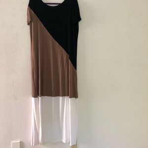 5 FOR $25 DEAL // Color block maxi dress